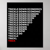 Trickle Down Economics  Poster (Voorkant)