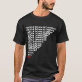 Trickle Down Economics  T-shirt (Voorkant)