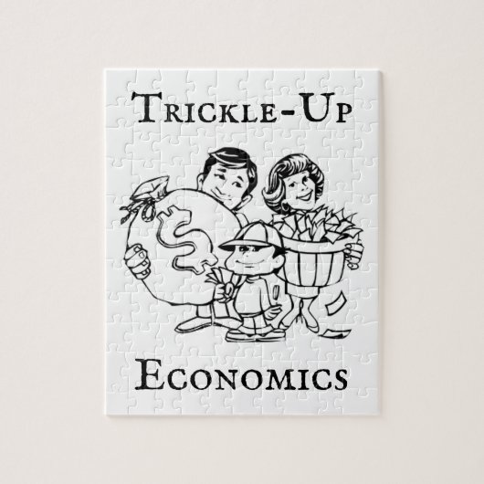 Trickle-up Economics Legpuzzel (Verticaal)