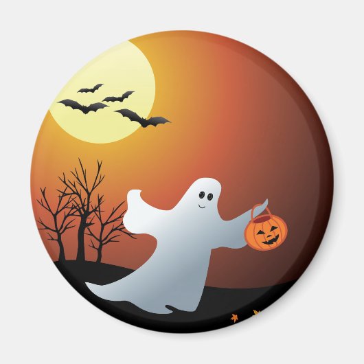 TrickOrTreat twee Buttonnen Magneet (Voorkant)