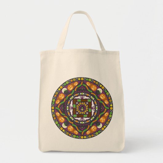 Tricks and Trees Mandala Canvas tas (Voorkant)