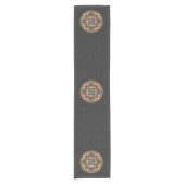 Tricks and Trees Mandala Table Runner Korte Tafelloper (Voorkant)