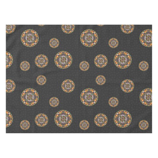 Tricks and Trees Mandala Tablecloth Tafelkleed (Voorkant (Horizontaal))