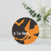 Tricks & Treats 5.25 x 5.25 Uitnodigingscirkel Kaart (Staand voorkant)