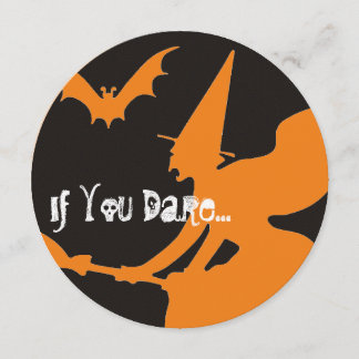 Tricks & Treats 5.25 x 5.25 Uitnodigingscirkel Kaart