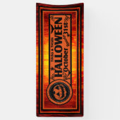 Tricks & Treks Halloween Spandoek (Verticaal)