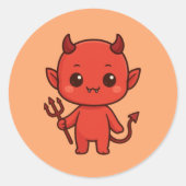 Tricksey Spice Ronde Sticker (Voorkant)