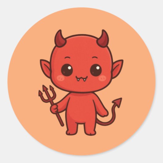 Tricksey Spice Ronde Sticker (Voorkant)