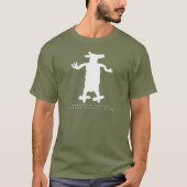 Trickster Coyote Petroglyph T-Shirt (Voorkant)