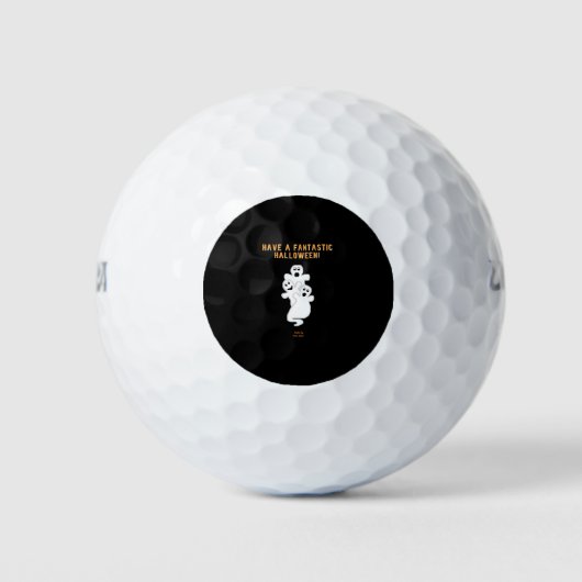 Trickster Ghosts Golf Balls Golfballen (Voorkant)