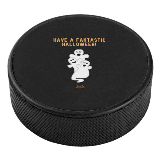 Trickster Ghosts Hockey Puck (3/4)