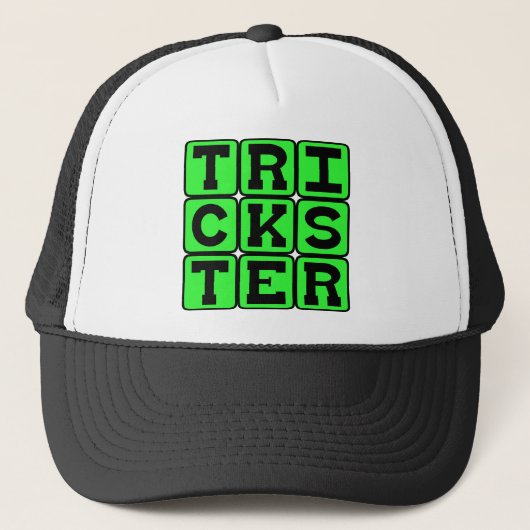 Trickster, illusionist trucker pet (Voorkant)