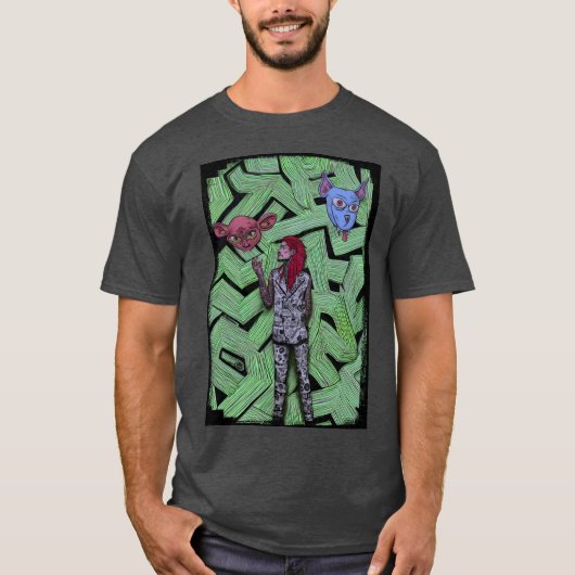 Trickster Maakt Deze Wereld T-shirt (Voorkant)