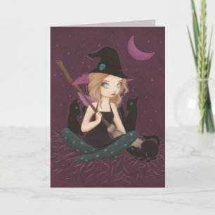 Tricksters - Fairy gothic hekcard Kaart