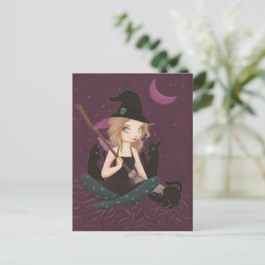 Tricksters - gothic-heks-briefkaart briefkaart (Staand voorkant)