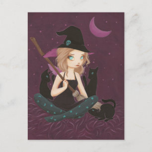 Tricksters - gothic-heks-briefkaart briefkaart