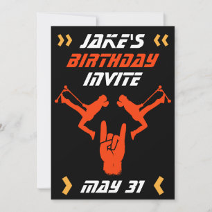 Tricktrolley verjaardag jongens  kaart