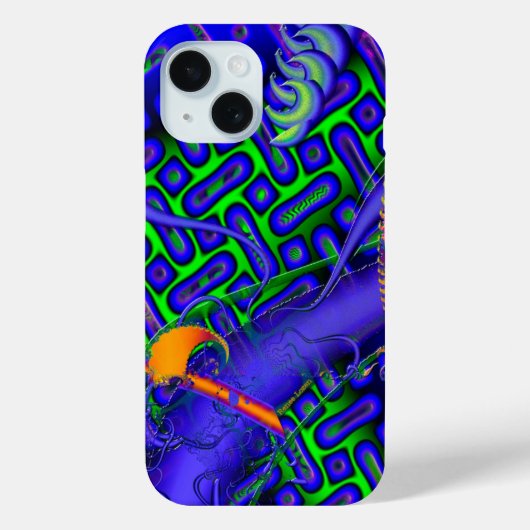 Tricky Bugger 3D Fractal Case-Mate iPhone Case (Achterkant)