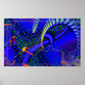 Tricky Bugger 3D Fractal Poster (Voorkant)