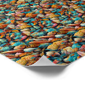 Tricky catch - Verborgen 3D-afdruk Poster (Hoek)