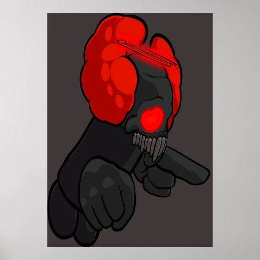 Tricky Demon FNF: Vrijdag nacht Funkin Poster (Voorkant)