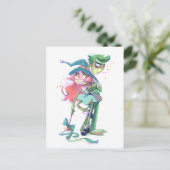 Tricky en Gorf Briefkaart (Staand voorkant)