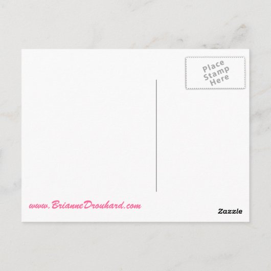 Tricky en Gorf Briefkaart (Achterkant)