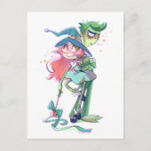 Tricky en Gorf Briefkaart (Voorkant)