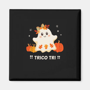 Trico Tri Schattigee Halloween Spooky Mexicaanse G Magneet