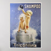 TricoFilina Shampoo  Bathroom Decor Poster (Voorkant)