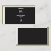 TriColor4 Visitekaartje (Voorkant / Achterkant)