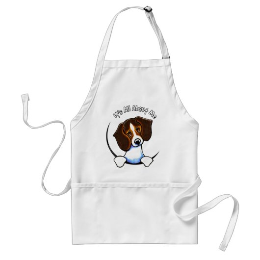 Tricolor Beagle alles over mij Standaard Schort (Voorkant)