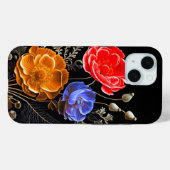 Tricolor Bloem iPhone / iPad hoesje (Achterkant (horizontaal))