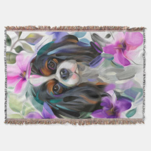 Tricolor Cavalier Art Throw deken