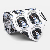 Tricolor Cavalier CKCS IAAM Stropdas (Opgerold)