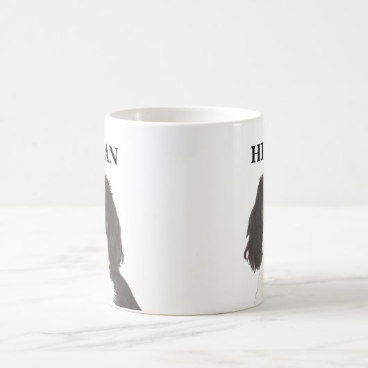 Tricolor Cavalier King Charles Spaniel Koffiemok (Center)