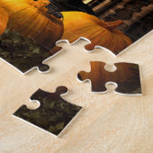 Tricolor Collie Sorcerer & Pumpkins, Halloween - Legpuzzel (Zijkant)