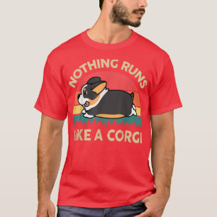 Tricolor Corgi heeft niets te maken met een Corgi T-shirt