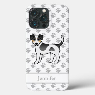 Tricolor Deens-Zweedse boerderijhond Mooie Hond & Case-Mate iPhone Case
