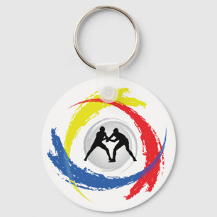 Tricolor Emblem Sleutelhanger