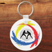 Tricolor Emblem Sleutelhanger (Voorkant)