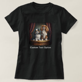 Tricolor en Blenheim Cavalier King Charles T-shirt