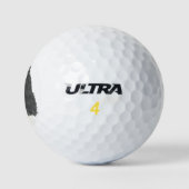 Tricolor English Springer Spaniel Golfballen (Logo)
