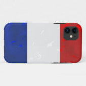 Tricolor franse vlag Case-Mate iPhone case (Achterkant (horizontaal))