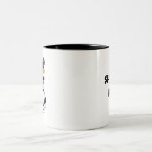 Tricolor Jack Russell Terrier Tweekleurige Koffiemok (Center)