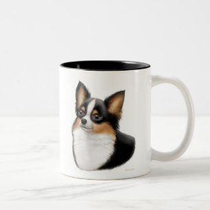 Tricolor Longhair Chihuahua Mok