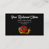 Tricolor Peppers Boerderij to Table Restaurant Contactkaartje (Voorkant)