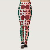 Tricolor Polka dot Leggings (Achterkant)