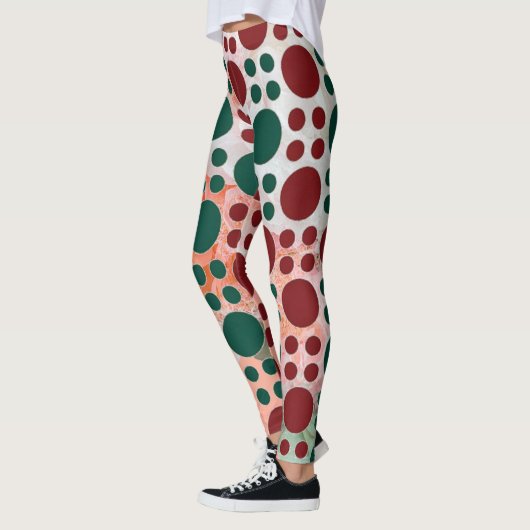 Tricolor Polka dot Leggings (Links)