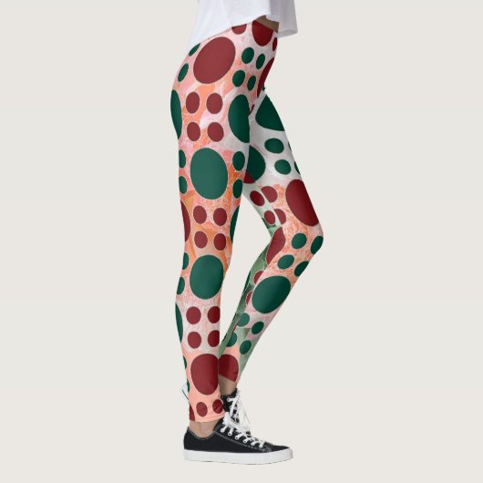 Tricolor Polka dot Leggings (Rechts)